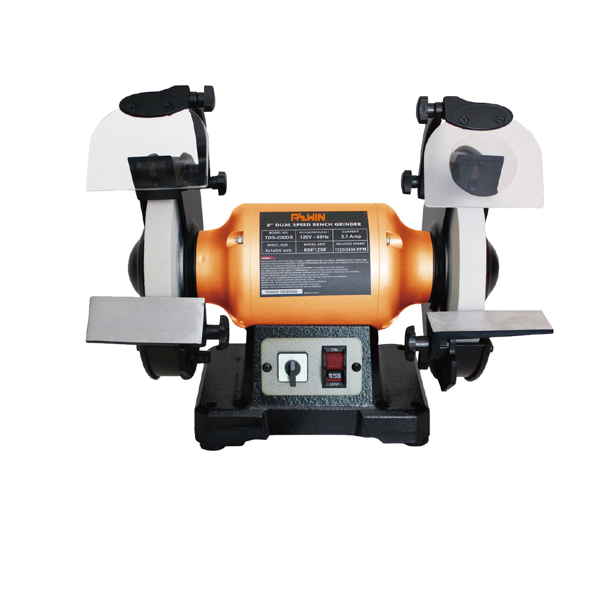 Best CSA approved 1/2hp 8Inch Low/High Dual Speed Bench Grinder